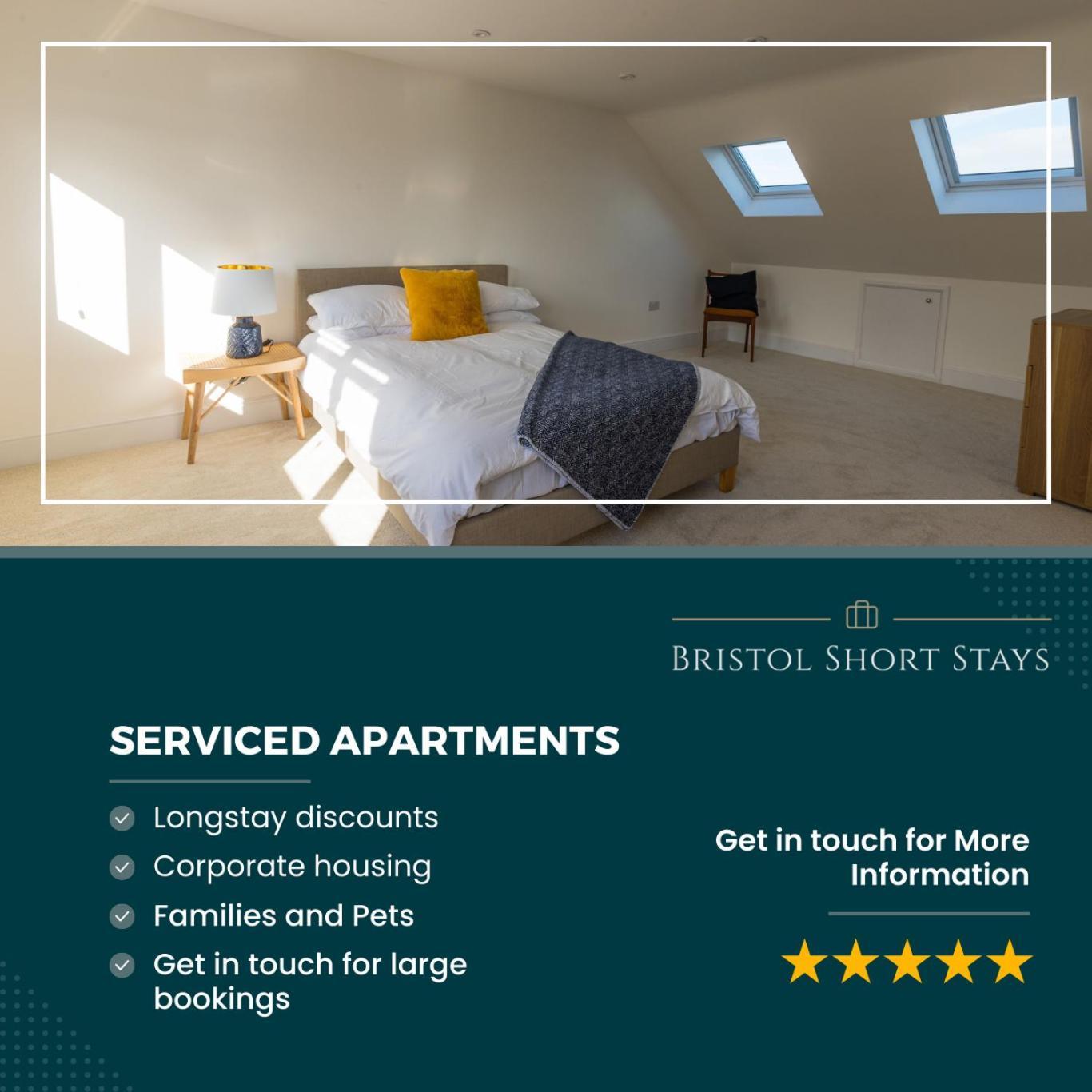 Amazing New 3 Double Bed House In Staple Hill! Apartment Bristol Ngoại thất bức ảnh